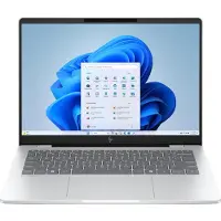 HP OmniBook 7 AI 14-fr0220nw Intel Core Ultra 5 225U Laptop 35,6 cm (14") 2K 16 GB LPDDR5-SDRAM 512 GB SSD Wi-Fi 6E (802.11ax) Windows 11 Home AI PC Zilver