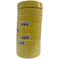 Permafix 124 PRO Pak met 9 Rollen Afplaktape 25 mm x 50 Mtr.