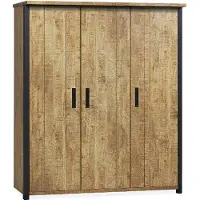 Maxfurn Linnenkast Fire - 3Deurs - Lamulux - Mango -
