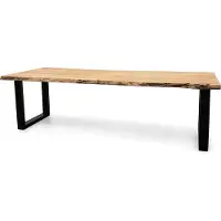 WGXL Collection Boomstamtafel Live Edge - Acaciahout - U-poot - 260 cm -