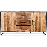 WGXL Collection Dressoir Mia - Mangohout 200 cm -