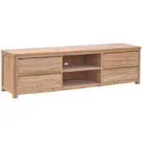 Tower Living TV Kast Corona 200 cm - Teakhout - Naturel -