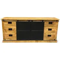 WGXL Collection Dressoir Toon - Groot - Mangohout - 185 cm -