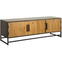Tower Living TV-meubel Felino Klein - Recycled Teak - Metaal -