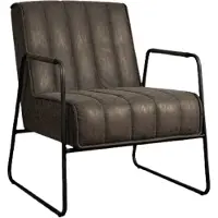 Tower Living Fauteuil Santo - Miami Leer - Antraciet -