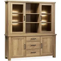 Maxfurn Vitrinekast Newcastle Groot - Lamulux - Barley -