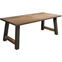 Tower Living Eettafel Nano - Salhout - Bruin - 180 cm -