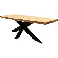 WGXL Collection Eettafel Oval - Teakhout - Spinpoot - 300 cm -