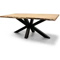 WGXL Collection Boomstamtafel Live Edge - Acaciahout - Spinpoot - 300 cm -