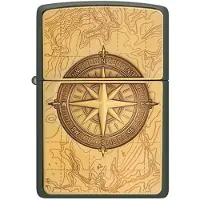 Zippo aansteker Topographic Compass