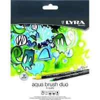 Lyra Aqua Brush Duo Marker Box Of 24 Colors Veelkleurig Kinderen