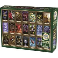 Cobble Hill Puzzel 1000 Stukken - 21 Draken