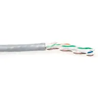 Intronics XS305B, 305 meter, Cat6, U/UTP (Twisted Pair), grijs