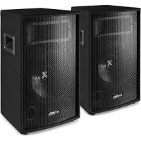 Tracer Speakers - SL12 speakerset - Set van twee passieve 12'' luidsprekers - 1200W maximaal (set)