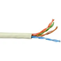 ACT EP100H CAT5E U/UTP Patchkabel Soepel Ivoor - 100 meter