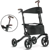 Mooiys Luxe Rollator Opvouwbaar Met Zitfunctie En Rugleuning