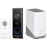 Eufy Security E340 Video Doorbell met chime + HomeBase 3 S380 - Bundelvoordeel