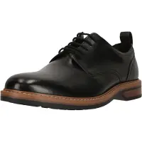 Clarks Veterschoen 'Aldwin' zwart