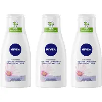 Nivea Oogmake-Up Remover Sensitive Kamille Waterproof - 3 x 125 ml - Voordeelverpakking