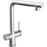 Schutte AQUASTAR PREMIUM spoelwater mengkraan | + koel- en filtersysteem | Chroom – 99900