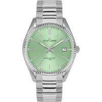 Jacques Lemans Kwartshorloge Derby Horloge, herenhorloge, dameshorloge, roestvrijstalen band, tot 10 bar waterdicht.
