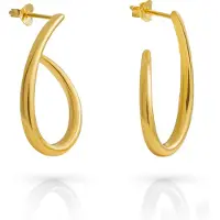 Orphelia 'Cherry' Dames 925 Sterling Zilveren Oorbellen - Goud ZO-7551/G