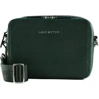 LANCASTER PARIS Handtas 'Sacoche Double Zip Delphino S Vert Foncé' groen