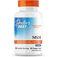 Doctors Best - OptiMSM met MSM, 1000 mg - 180 capsules
