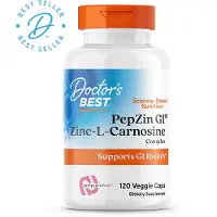 Doctors Best , PepZin GI, Zinc-L-Carnosine Complex, 120 Veggie Caps