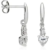 Orphelia Dames 925 Sterling Zilveren Dangle Oorbellen - Zilver ZO-5136