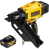 DeWalt DCN 930 N accu-spijkermachine 18 V 50 - 90 mm borstelloos + 1x accu 4,0 Ah - zonder oplader