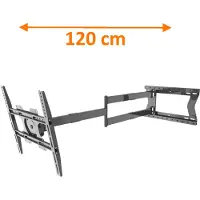 XTRARM TV Beugel Ferrom 120 cm Rotate 400 - 47 t/m 75 inch schermen