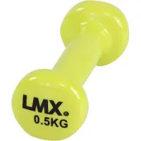 LMX Vinyl dumbbellset l 0,5kg l Geel