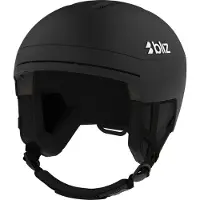 Bliz - Kinder skihelmen - S002K Mips Matte Black voor Unisex - Kindermaat M - Zwart