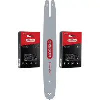 Oregon combi-geleiderail + 2x zaagketting 40 cm 3/8"1,3 mm 55 TG ( 561603 )