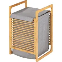 Wenko Wasmand Bahari Bamboe 43l 40x60x35cm