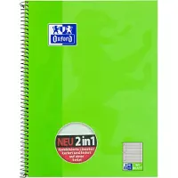 Oxford 100050362, Afbeelding, Groen, A4, 80 vel, 90 g/m², Ruitjespapier