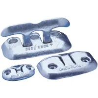 Dock Edge Flip Up Dock Cleat 6" - Gepolijst