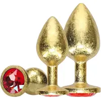 Ouch! - buttplug set - goudkleurig