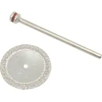 Donau Elektronik 1635 Diamanten doorslijpschijf Diameter 22 mm Metaal, Glas, Epoxide 1 stuk(s)
