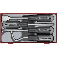 Teng Tools TTSR04 4-delige Schraperset in tray