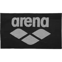 Arena Handdoek Pool Soft Towel Black Grey