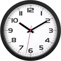 TFA-Dostmann TFA - Analoge Wanduhr 60.3050 - schwarz weiß