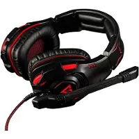 Modecom VOLCANO GHOST, Kabel, Gaming, 20 - 20000 Hz, Hoofdtelefoon met microfoon, Zwart, Rood