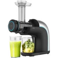 Cecotec Centrifugeuse Juice&Live 2000 EasyClean 70 rpm 150W Noir Acier inoxydable