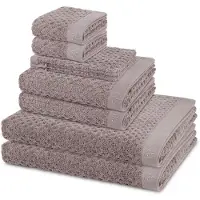Ross Sonstiges 2 X washandjes 2 X gasten- 2 X douche- 2 X handdoek - in set 8 pack Harmony