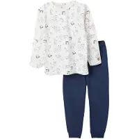 Zippy 3107429001 Pyjama Met Lange Mouwen Wit,Blauw 11-12 Years Jongen