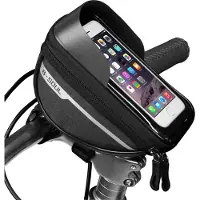B-soul Stuurtas met telefoonhouder - Zwart - Waterdicht - 7 inch