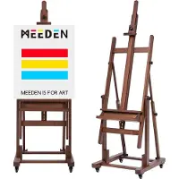 OEM Premium Zware Ezel - Professionele Kunstezel voor elk Medium - 1 stuk - Beukenhout - Verstelbare Hoogte