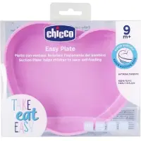 Chicco Plaat Silicone Hart Meisje